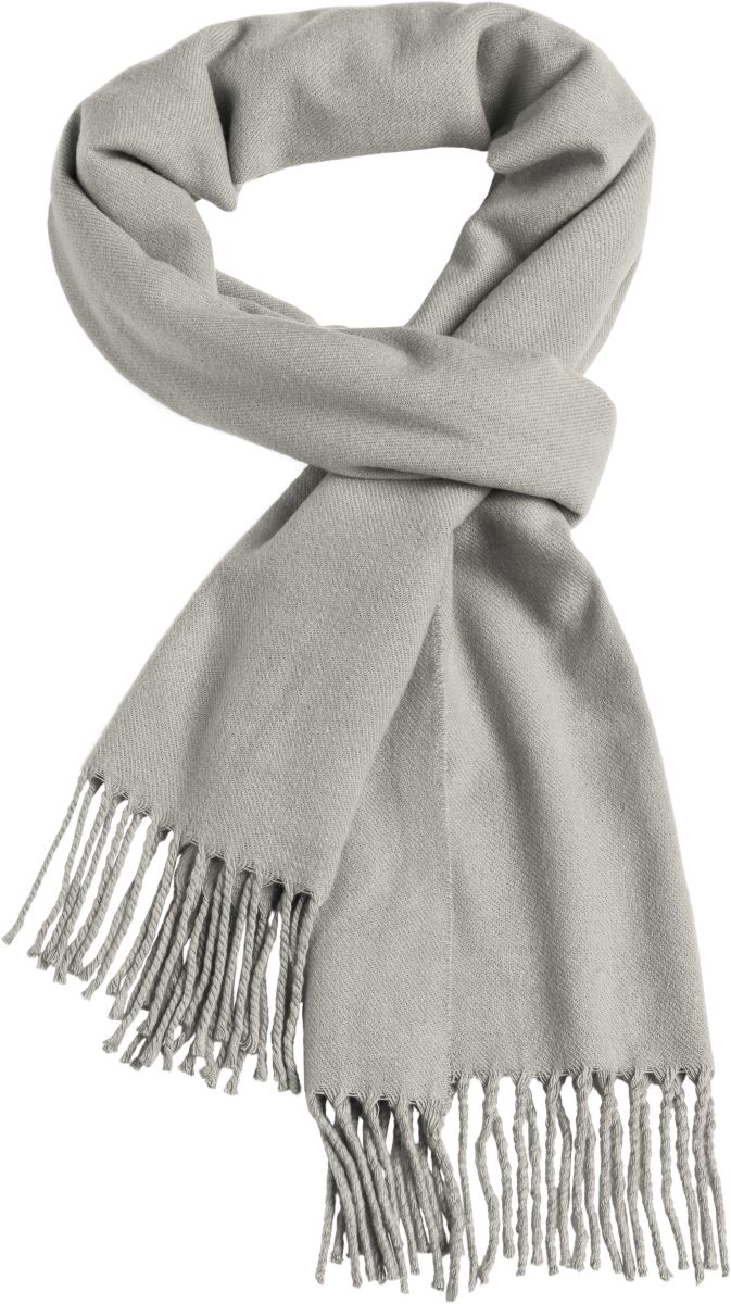 Levně Elegantní tkaná šála - light grey
