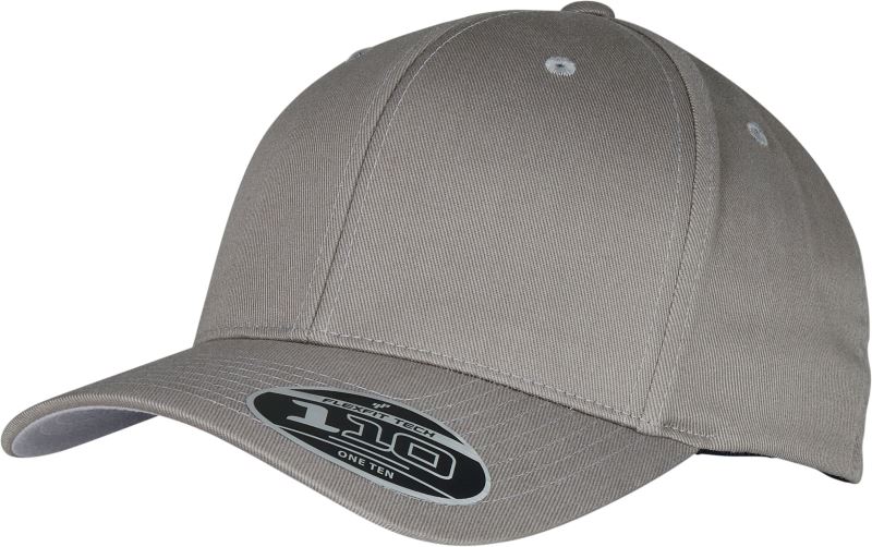 Levně 6 panelová vlněná česaná kšiltovka Flexfit - grey