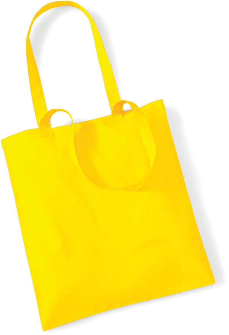 Levně Bavlněná taška "Bag for Life" - yellow