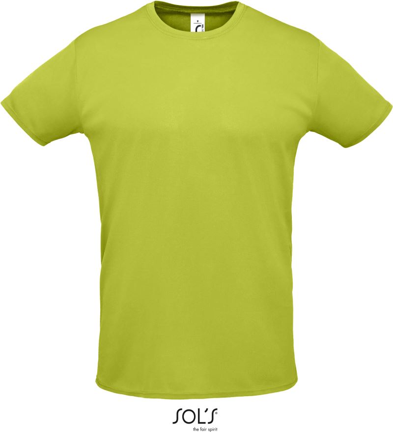 Levně Unisex piqué sportovní tričko - apple green