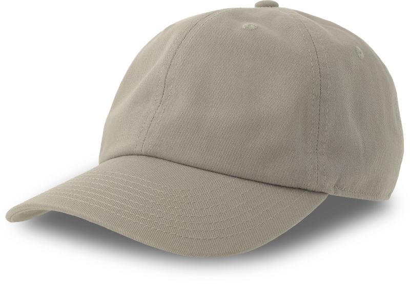 6 panelová baseballová kšiltovka - grey