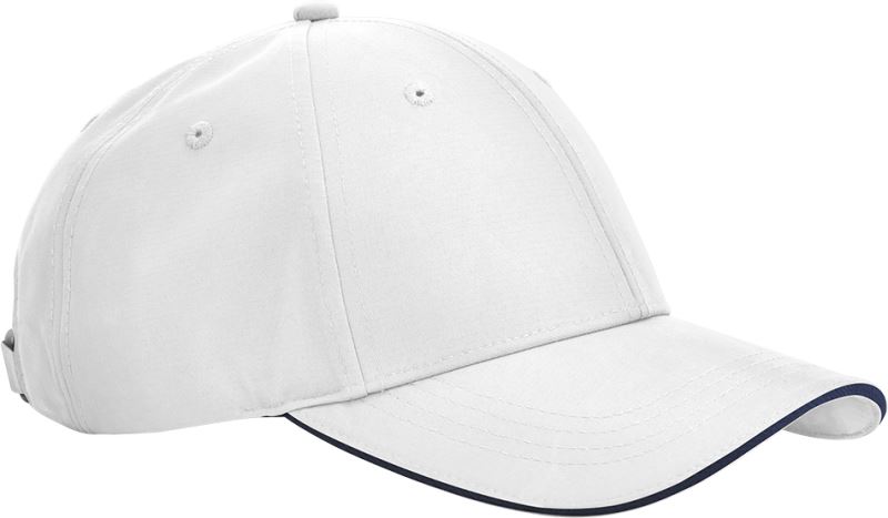 Levně 6 panelová kšiltovka "Team Sports-Tech" - white/french navy