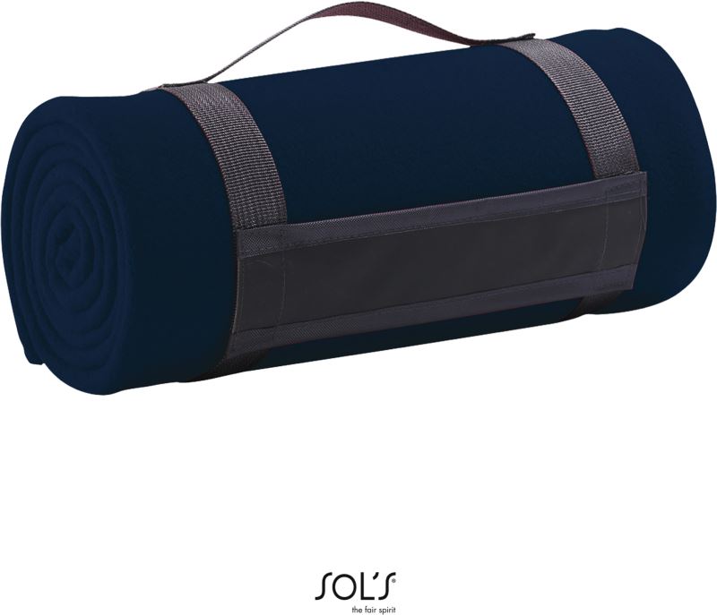 Levně Fleecová deka - french navy
