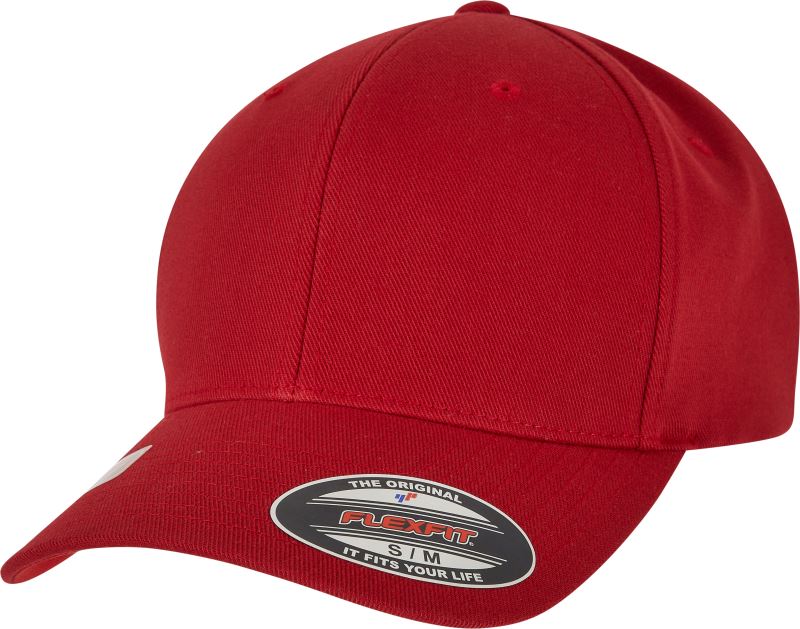 Levně 6 panelová kšiltovka "Waterrepellent" - red