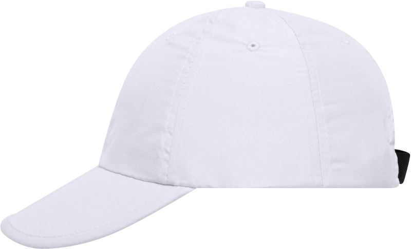 Levně 6 panelová skládací kšiltovka - white