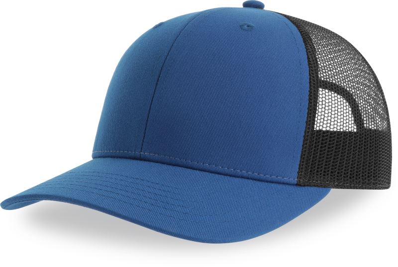 Levně 6 panelová Trucker kšiltovka - royal/black