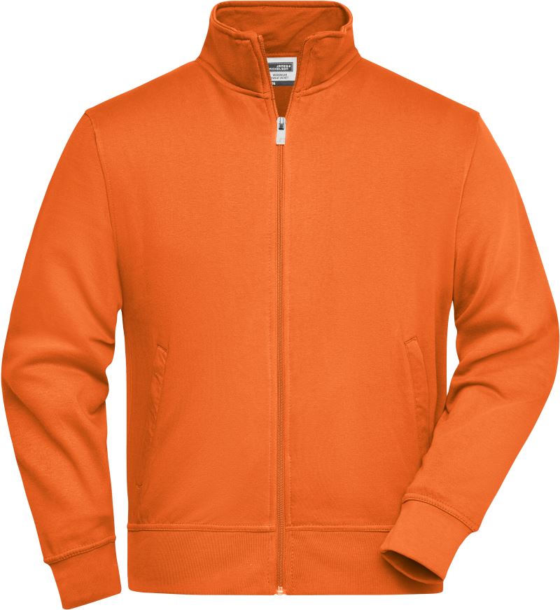 Levně Mikina se stojáčkem - orange