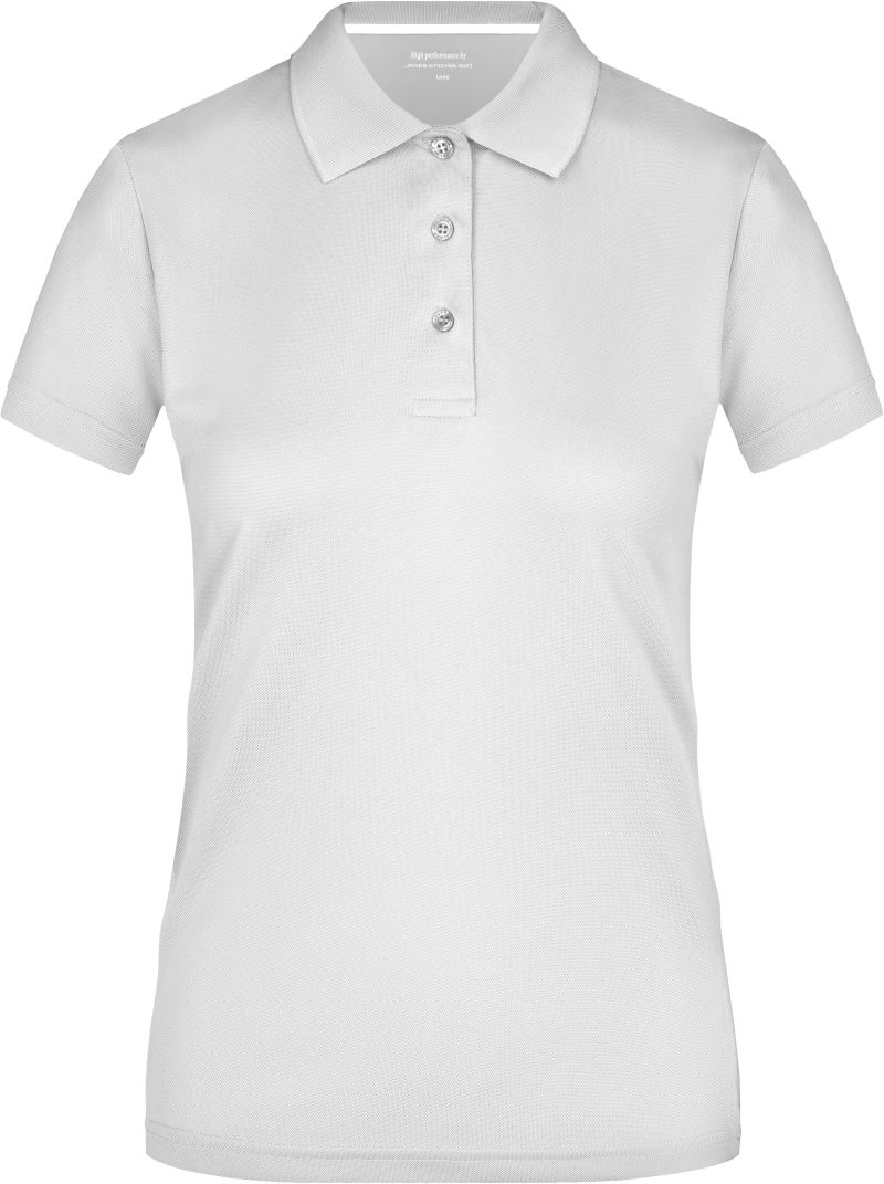 Levně Dámské polo High Performance - white