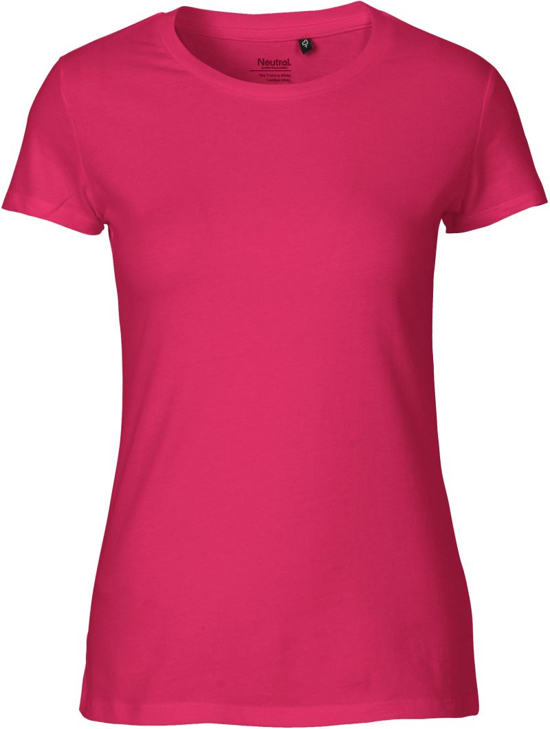 Levně Dámské tričko z bio bavlny - pink