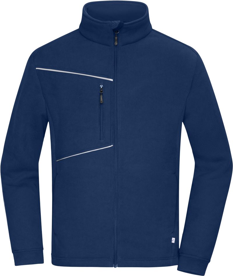 Levně Pracovní přechodová bunda manšestr vzhled - Color - navy