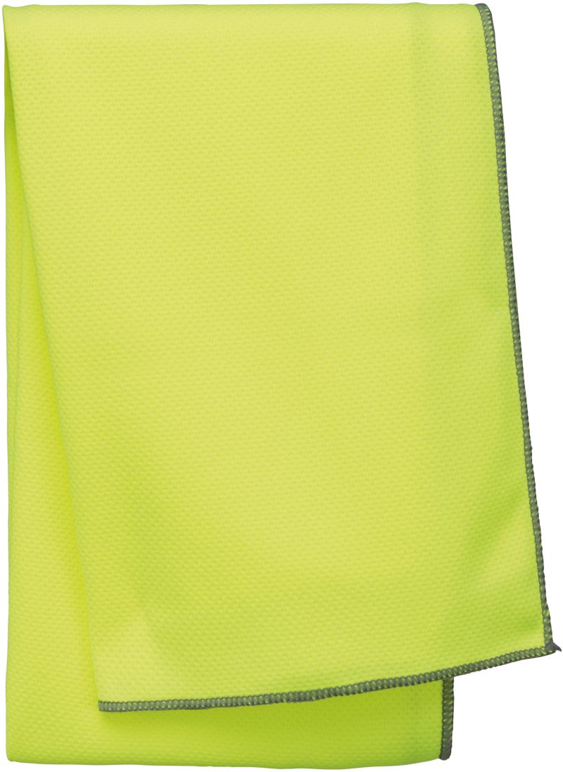 Levně Sportovní ručník - fluorescent yellow