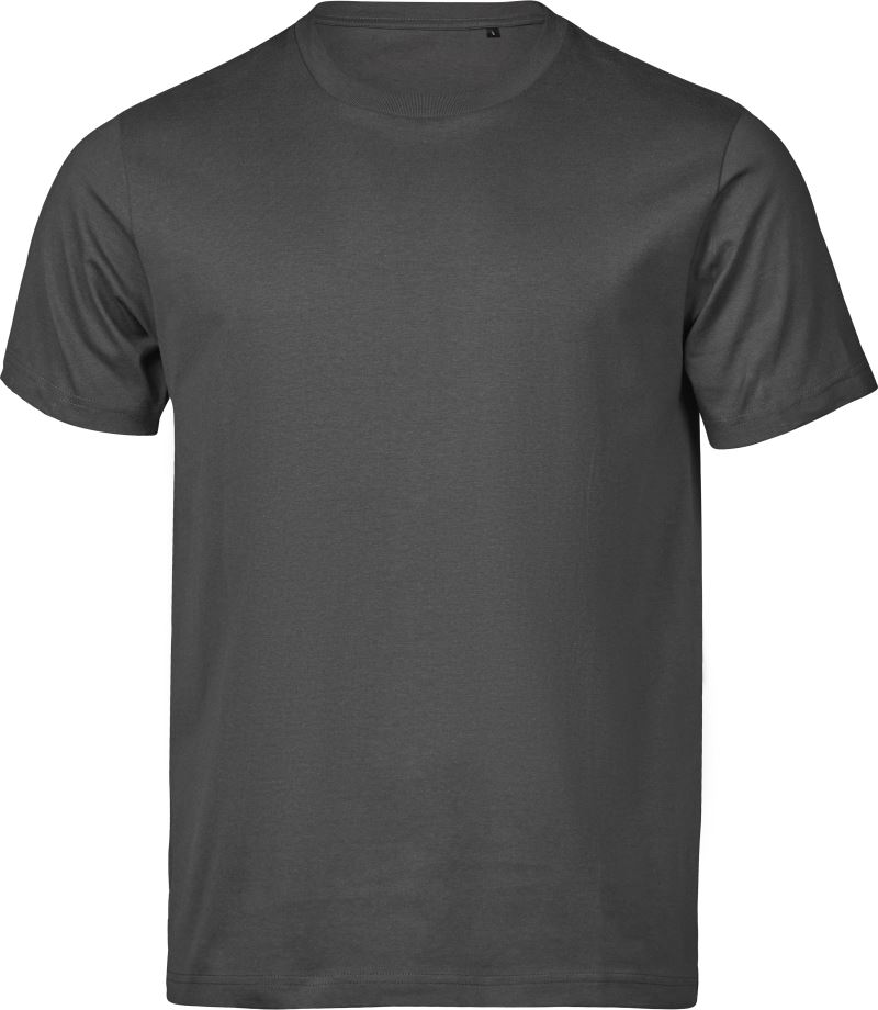Levně Tričko z těžké bavlny "Urban Luxury" - dark grey
