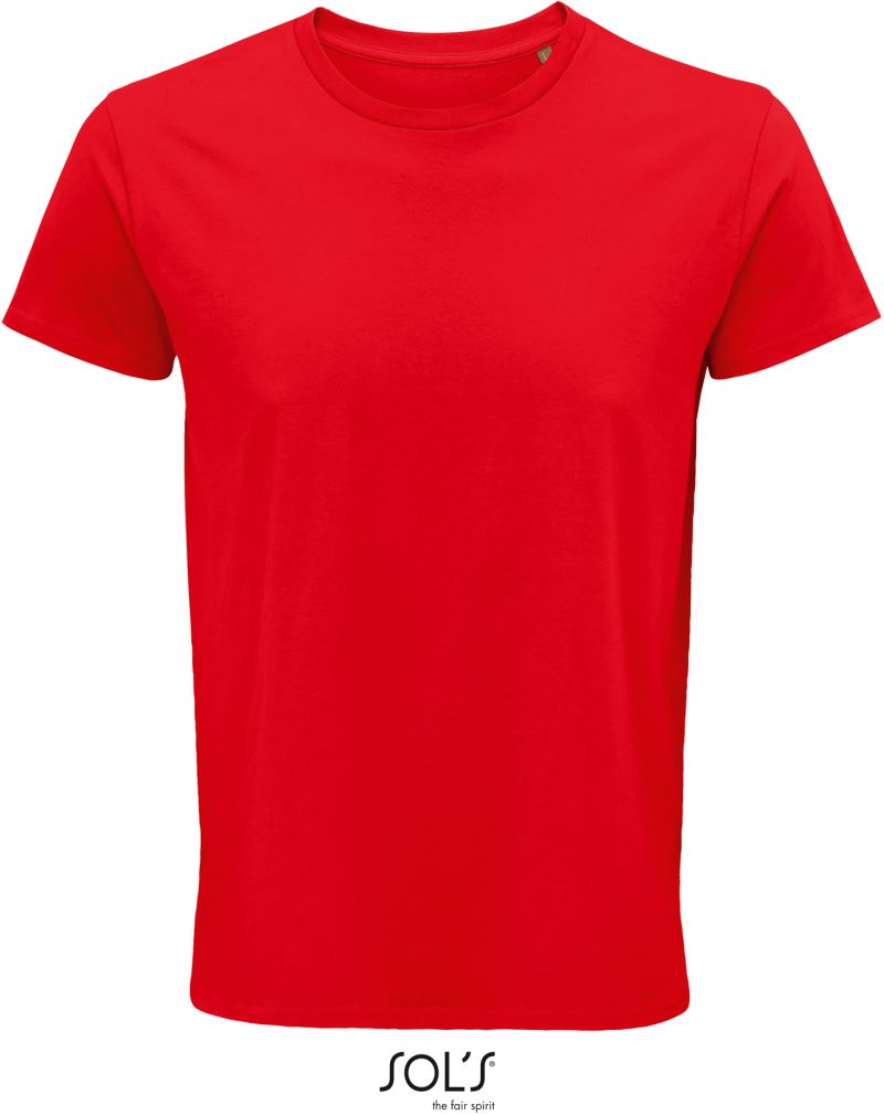Levně Pánské tričko z bio bavlny - red