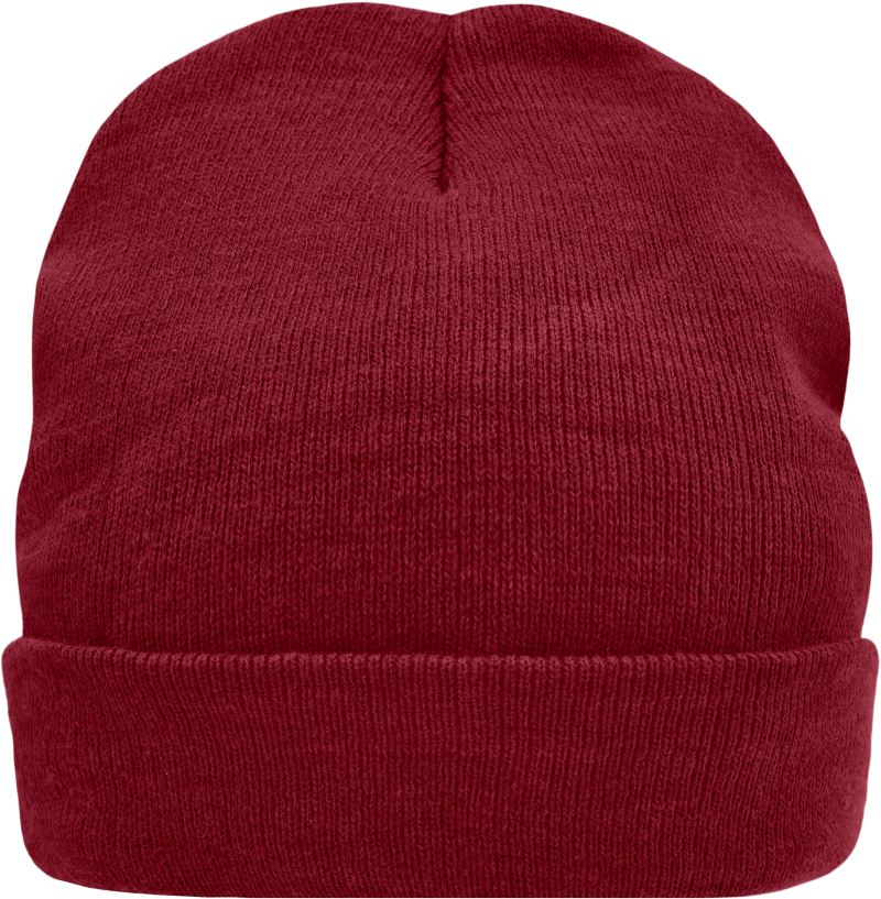 Levně Thinsulate™ pletená čepice - burgundy