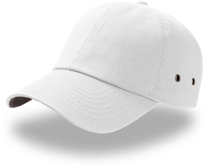Levně 6 panelová baseballová kšiltovka "Aktion" - white