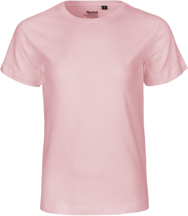 Levně Dětské tričko z bio bavlny - light pink