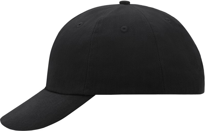 Levně 6 panelová raver kšiltovka - black