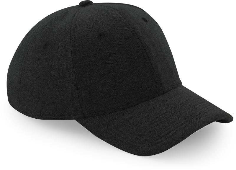 Levně 6 panelová kšiltovka "Jersey Athleisure" - black