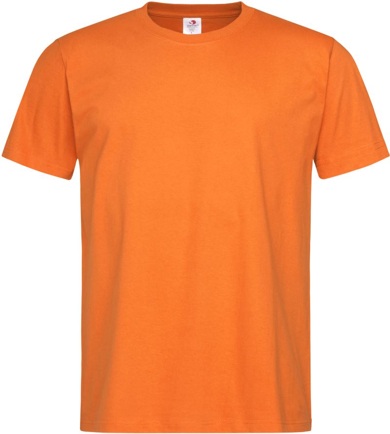Levně Pánské tričko z těžké bavlny - orange