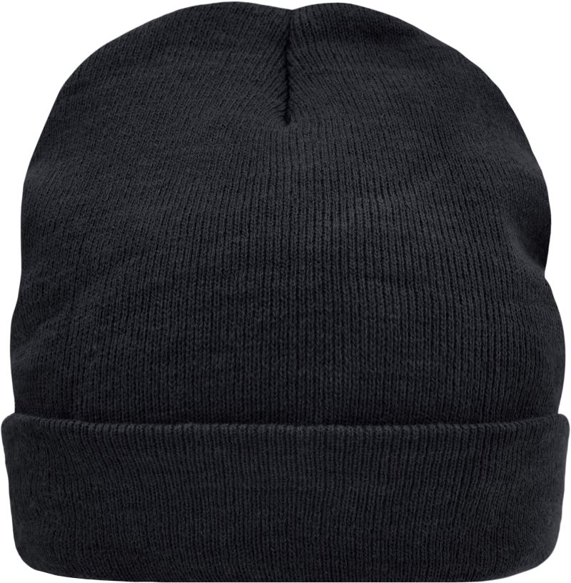 Thinsulate™ pletená čepice - black