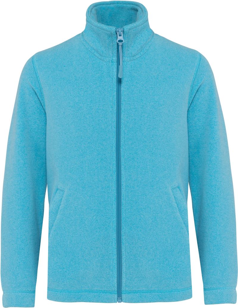 Levně Dětská mikrofleecová bunda - cloudy blue heather