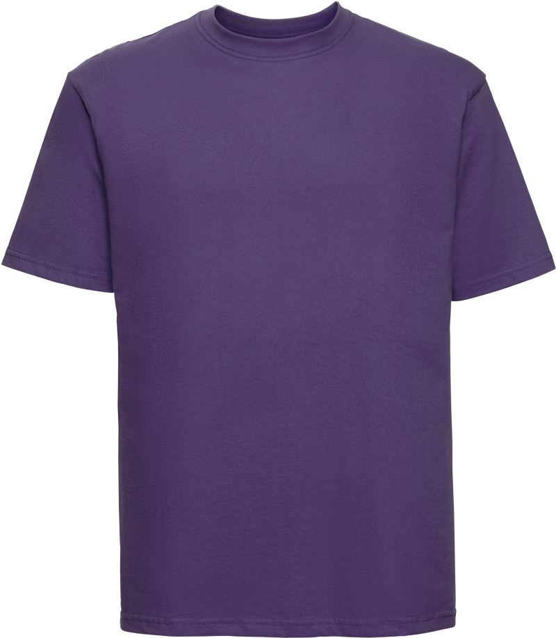 Levně Tričko z těžké bavlny "Authentic" - purple