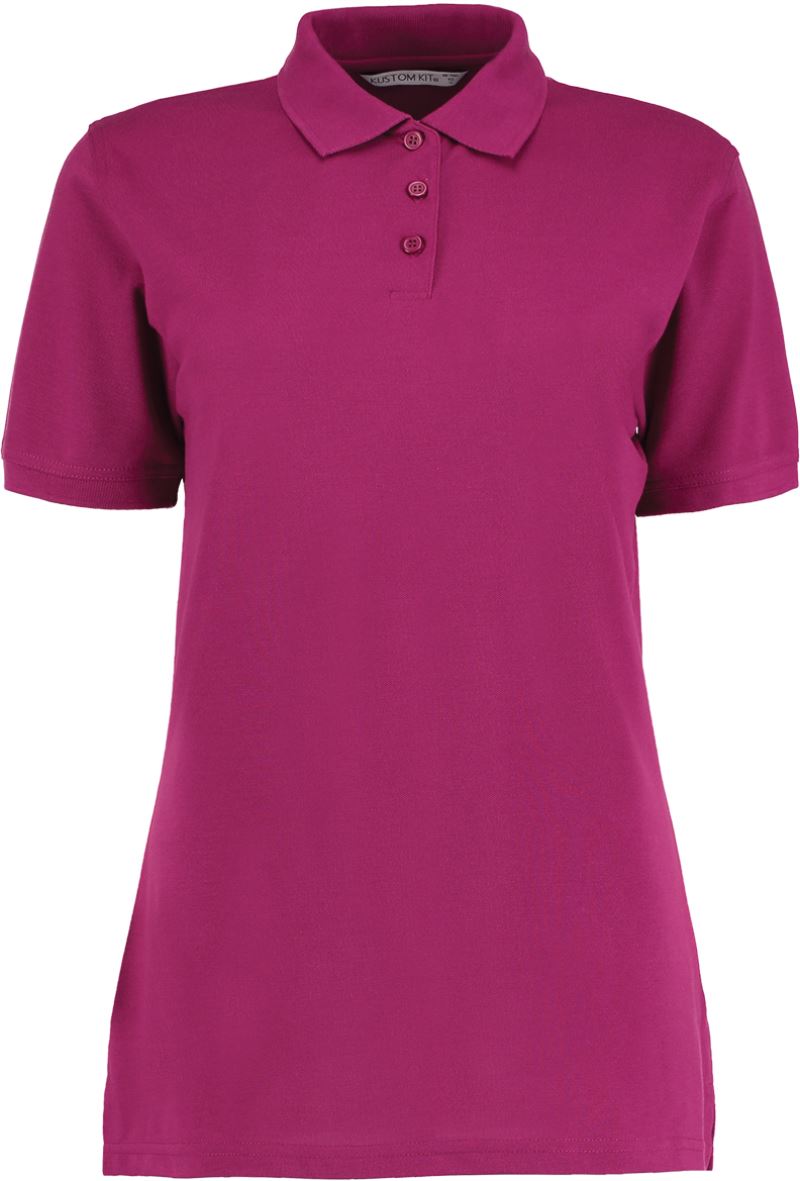 Levně Dámské piqué polo "Superwash" - magenta