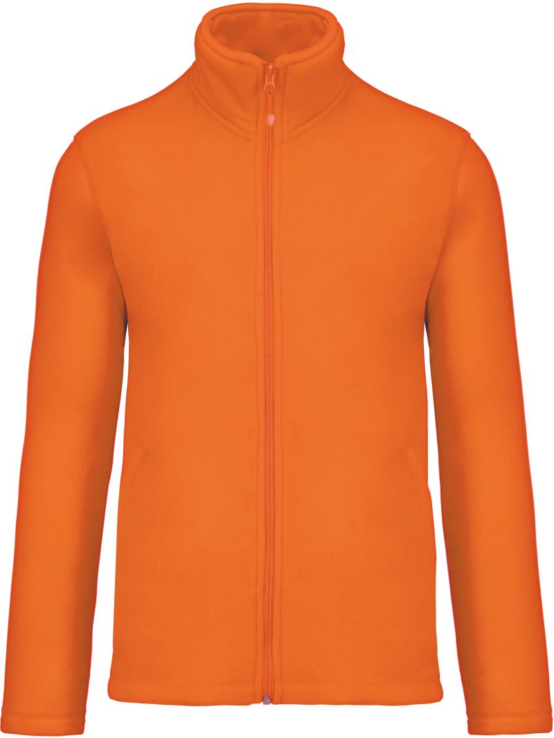 Mikrofleecová bunda "Falco" - fluorescent orange