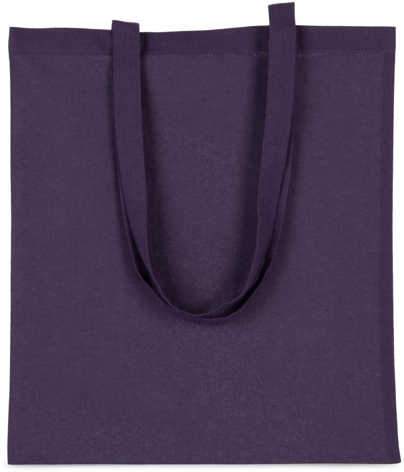 Levně Bavlněná taška s dlouhým uchem - purple