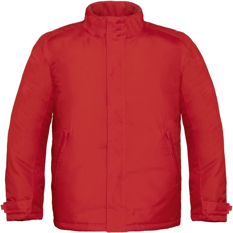 Levně Pánská zimní parka - deep red