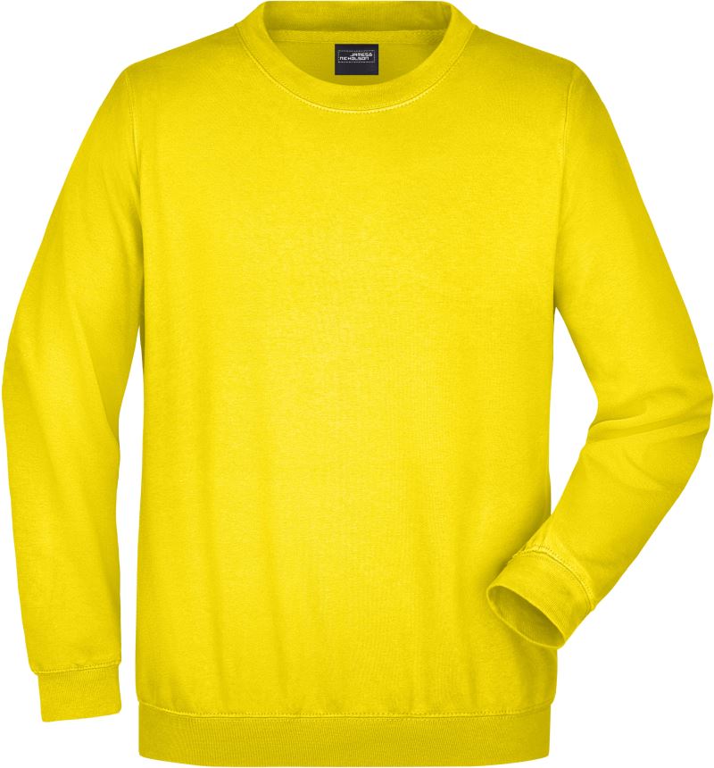 Levně Mikina z těžké bavlny - sun yellow
