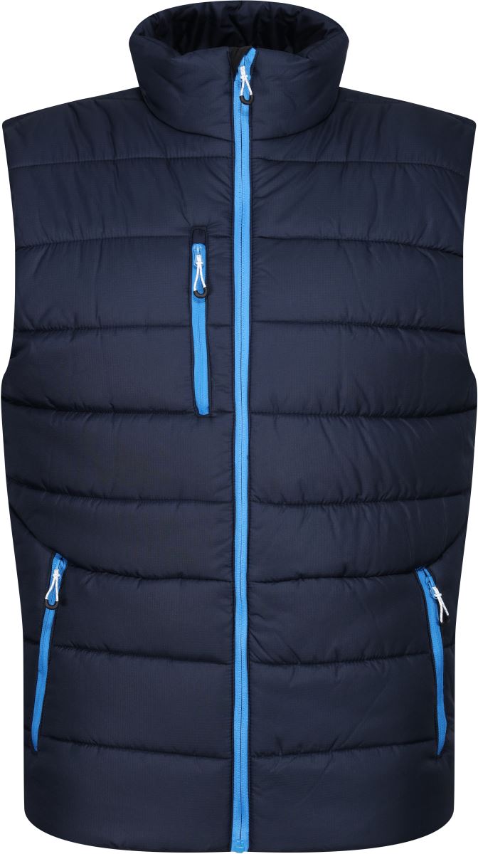 Levně Thermo vesta "Navigate" - navy/french blue