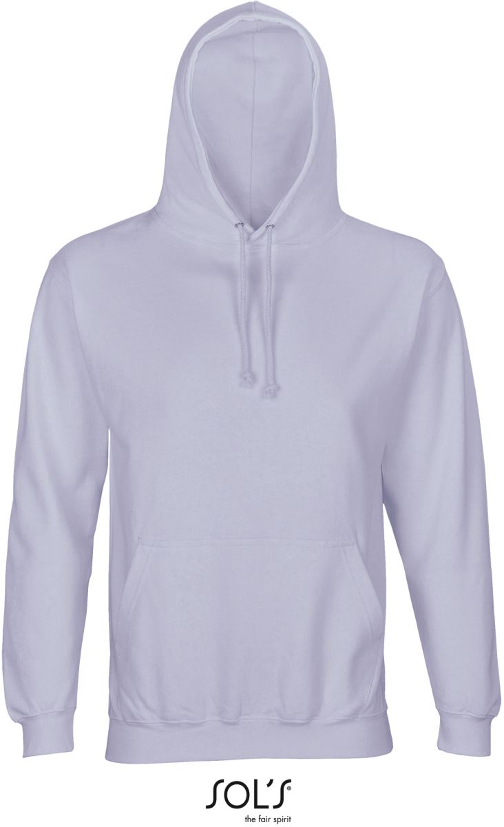 Levně Unisex mikina s kapucí - lilac