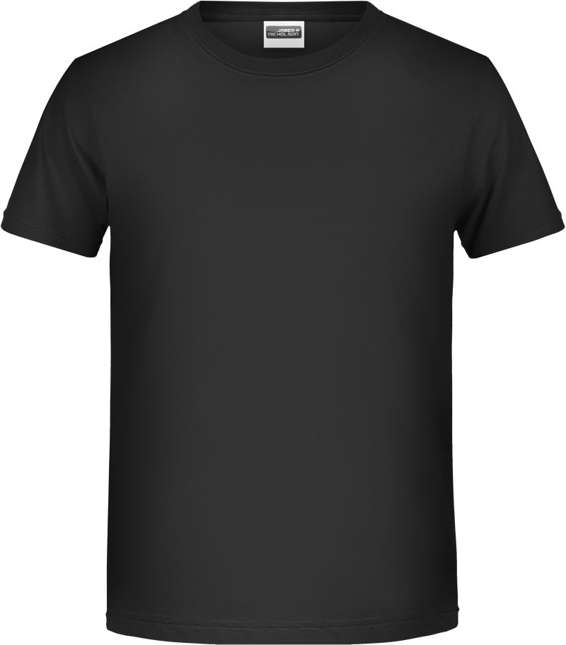 Levně Chlapecké tričko z bio bavlny - black