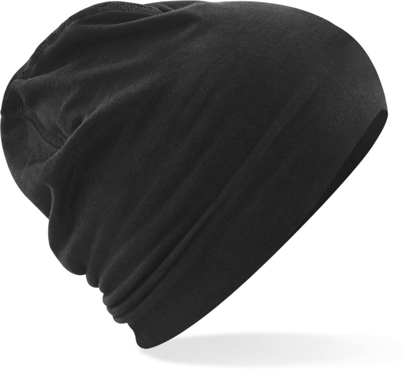 Levně Pletená čepice "Hemsedal" - black/black