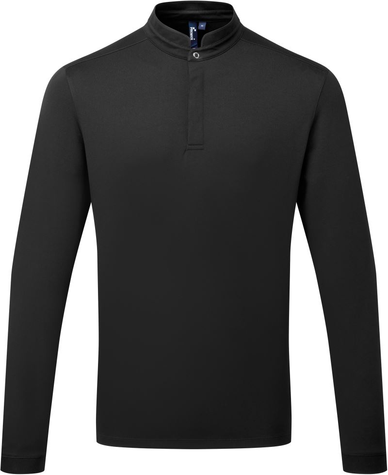 Levně Tričko s dlouhým rukávem "Coolchecker®" - black