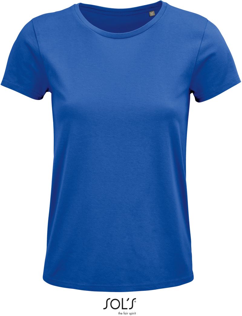 Levně Dámské tričko z bio bavlny - royal blue