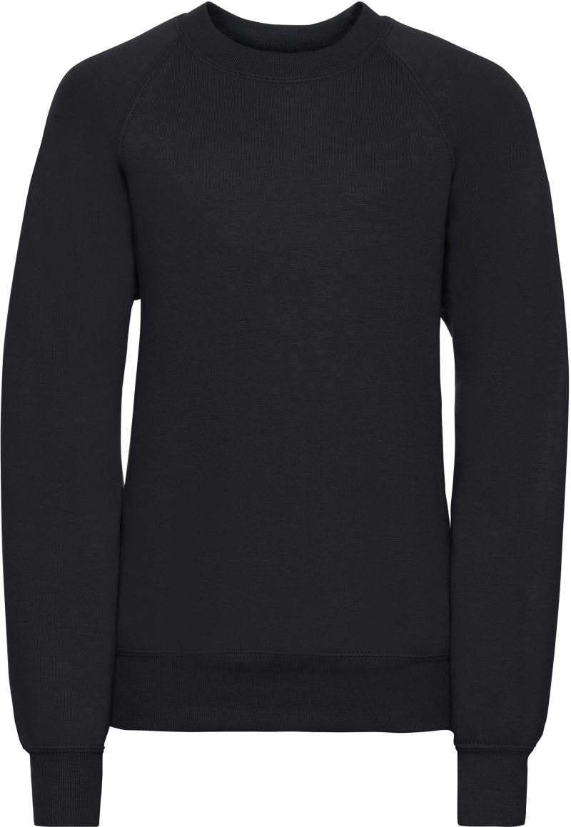 Levně Dětská raglánová mikina - black