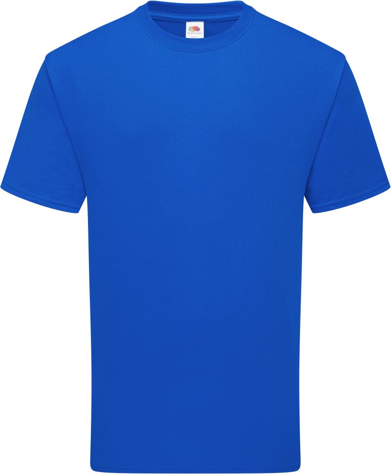 Levně Tričko z těžké bio bavlny - royal blue
