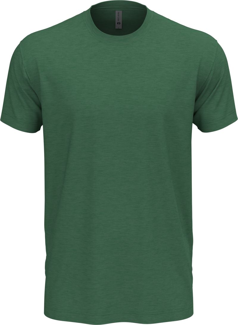 Levně Unisex CVC tričko - heather forest green