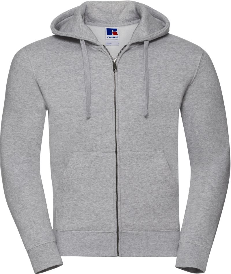 Levně Pánská mikina s kapucí "Authentic" - light oxford