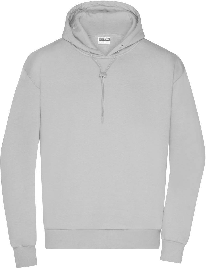 Levně Pánská mikina s kapucí "Lounge" - soft grey