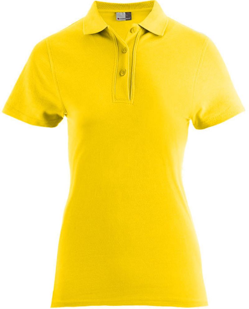 Levně Dámské piqué polo "Superior" - gold