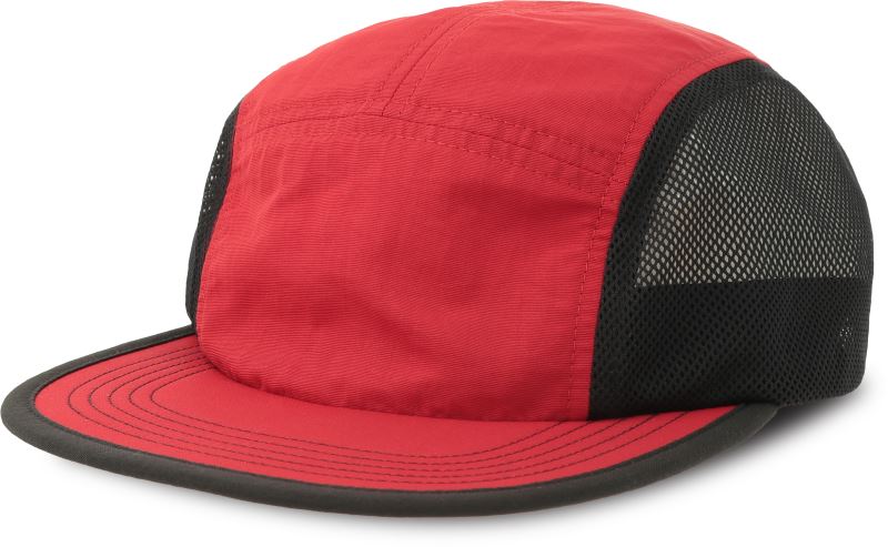 Levně 5 panelová skládací kšiltovka - red