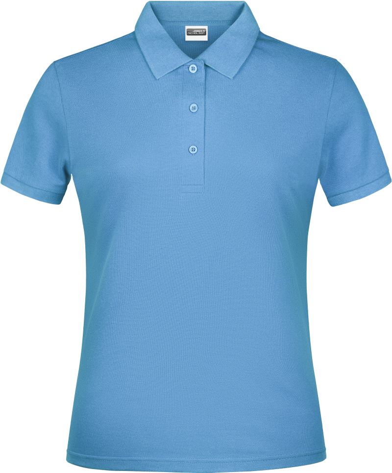 Dámské piqué polo - sky blue