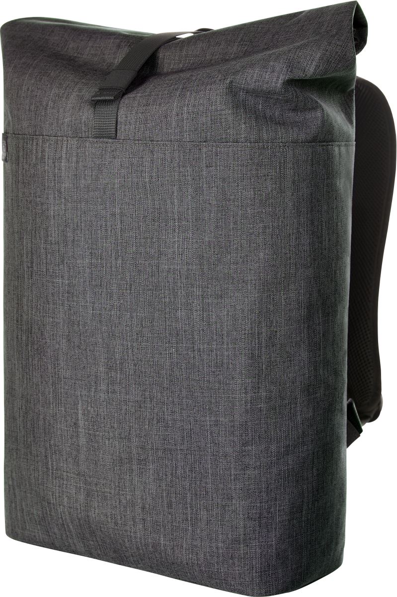 Levně Batoh roll-top na notebook "Europe" - grey sprinkle