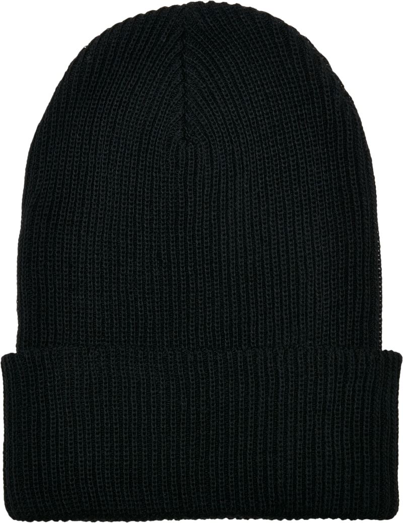 Levně Pletená čepice "Recycled" - black