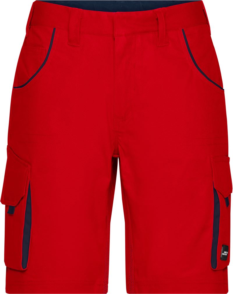 Levně Pracovní bermudy - Color - red/navy