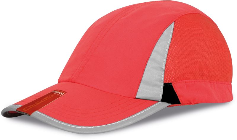 Levně Sportovní kšiltovka - red/black