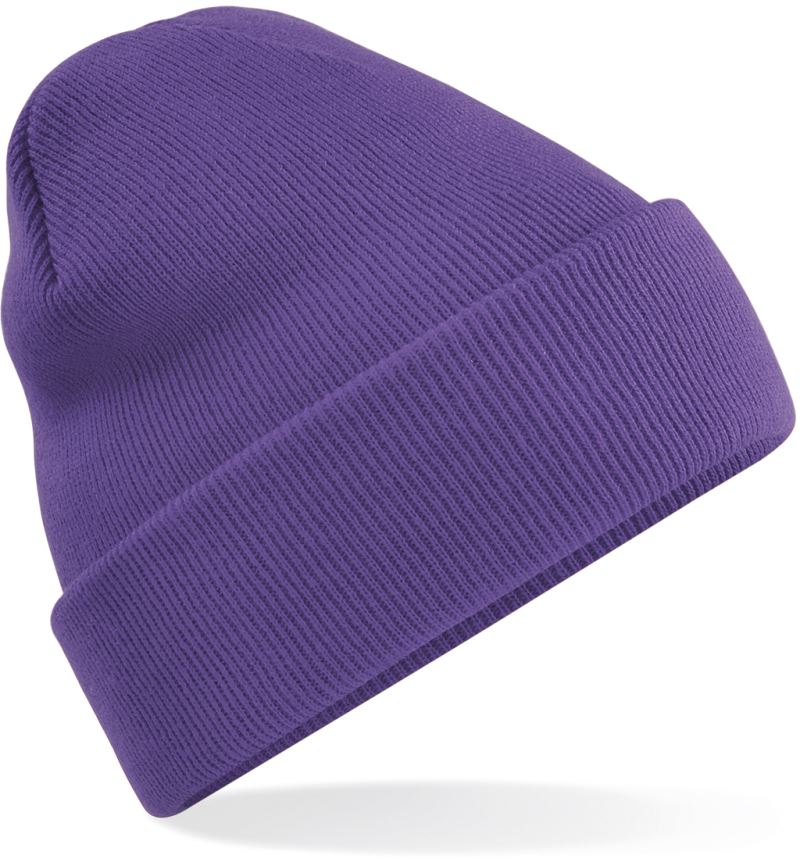Levně Pletená čepice "Original" - purple